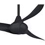 44" Minka Aire Wave Coal Ceiling Fan with Remote Control