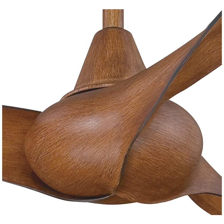 Image 3 44" Minka Aire Wave Distressed Koa Ceiling Fan with Remote Control more views