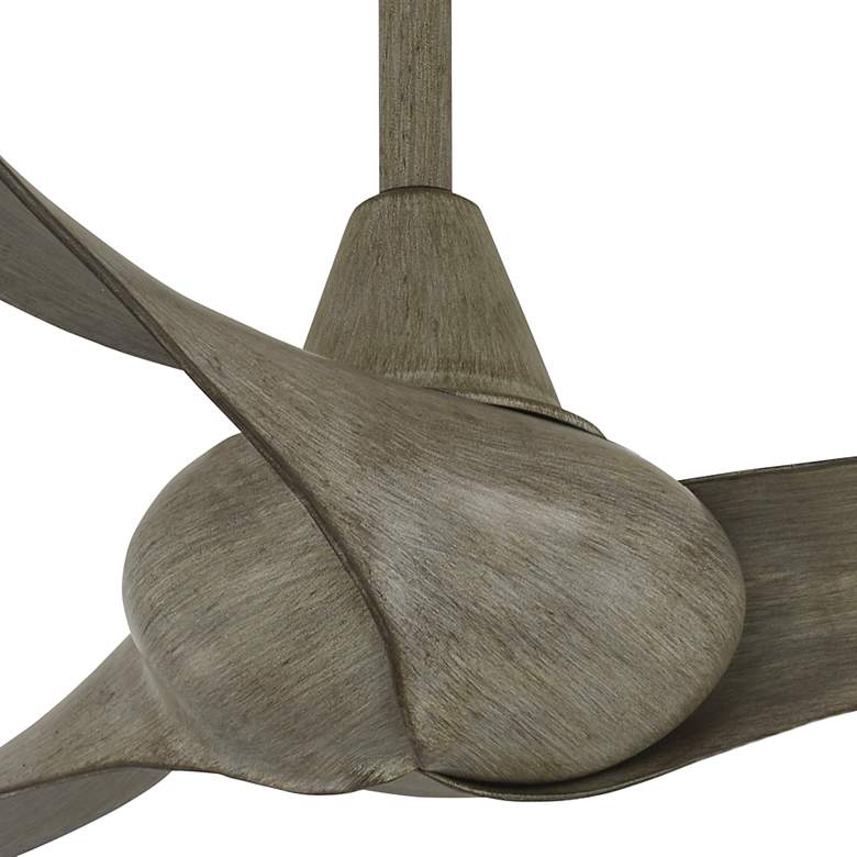 Image 2 44" Minka Aire Wave Driftwood Ceiling Fan with Remote Control more views