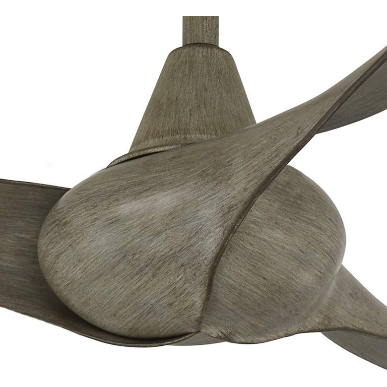 Image 4 44" Minka Aire Wave Driftwood Ceiling Fan with Remote Control more views