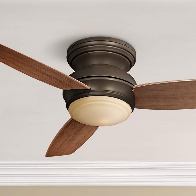 Image 1 44 inch Minka Traditional Concept Oil-Rubbed Bronze Ceiling Fan
