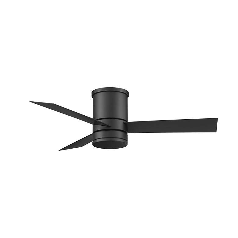 Image 4 44" Modern Forms Axis Black Flush Mount 2700K LED Smart Ceiling Fan more views