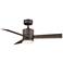 44" Modern Forms Axis Bronze 2700K LED Wet Rated Smart Ceiling Fan