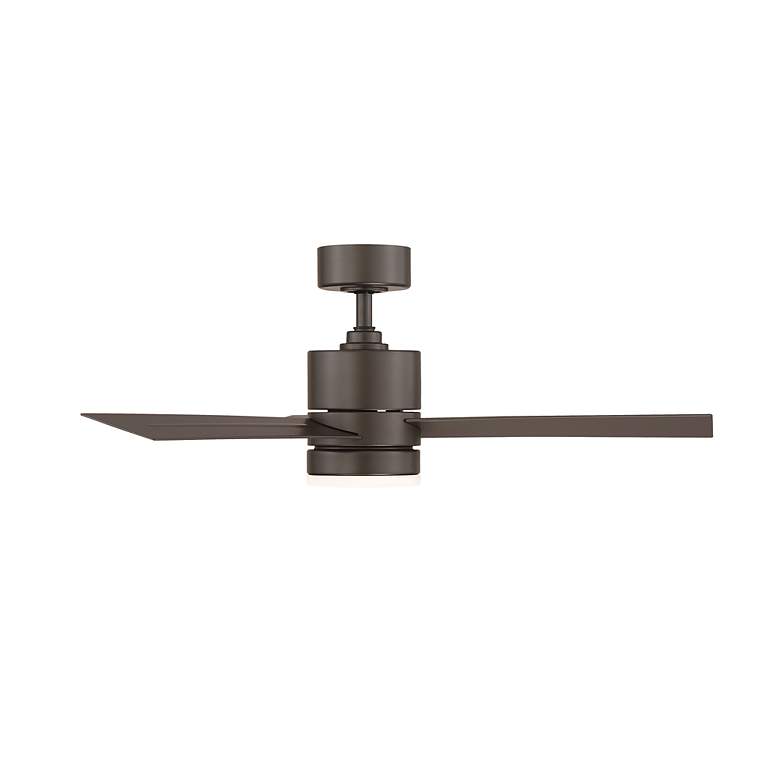Image 4 44" Modern Forms Axis Bronze 3500K LED Smart Wet Rated Ceiling Fan more views