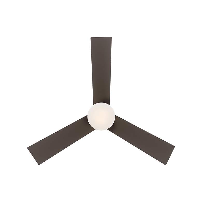 Image 5 44" Modern Forms Axis Bronze 3500K LED Smart Wet Rated Ceiling Fan more views