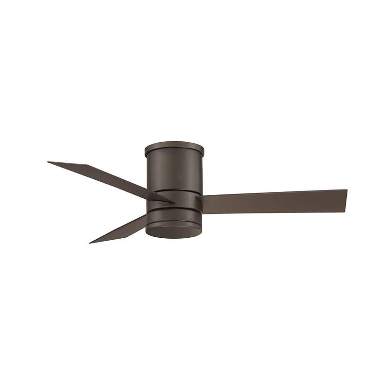 Image 4 44" Modern Forms Axis Bronze LED Hugger Ceiling Fan more views