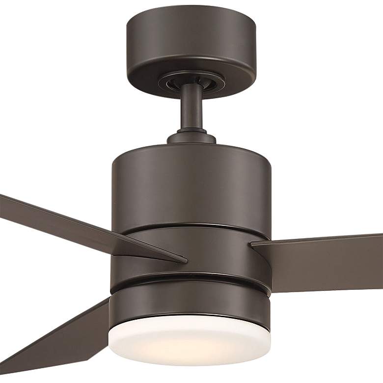 Image 2 44" Modern Forms Axis Bronze LED Smart Ceiling Fan more views