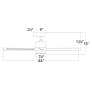 6_44" Modern Forms Axis Bronze LED Smart Ceiling Fan more views