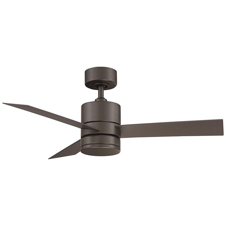 Image 3 44" Modern Forms Axis Bronze LED Smart Indoor-Outdoor Ceiling Fan more views