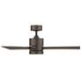 44" Modern Forms Axis Bronze LED Smart Indoor-Outdoor Ceiling Fan