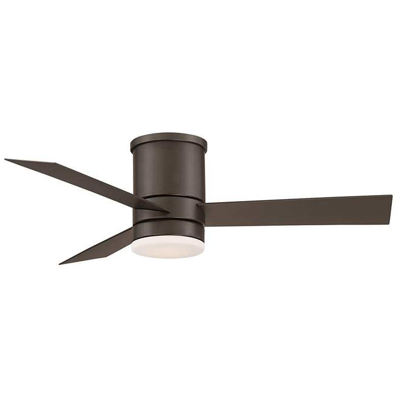 Image 2 44" Modern Forms Axis Flush Bronze LED Smart Ceiling Fan
