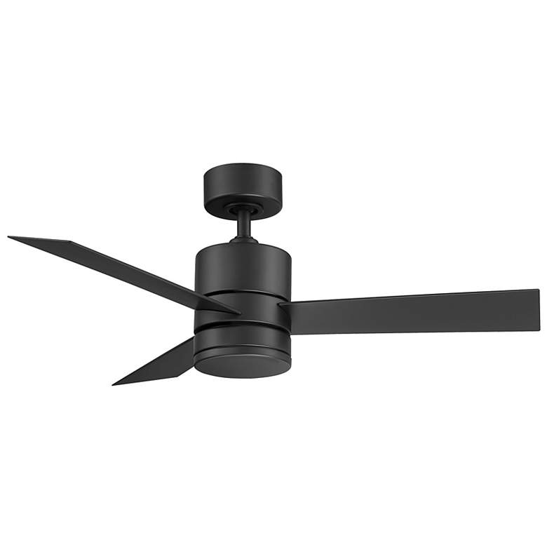 Image 4 44 inch Modern Forms Axis Matte Black 3500K LED Smart Ceiling Fan more views