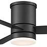 44" Modern Forms Axis Matte Black LED Smart Ceiling Fan