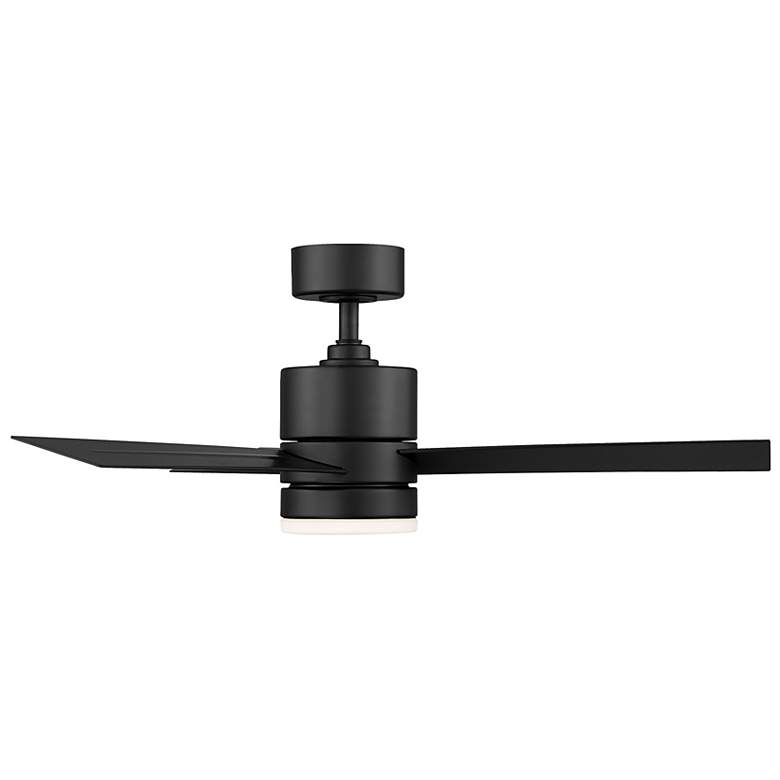 Image 5 44" Modern Forms Axis Matte Black LED Smart Ceiling Fan more views