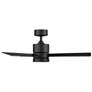 44" Modern Forms Axis Matte Black LED Smart Indoor-Outdoor Ceiling Fan