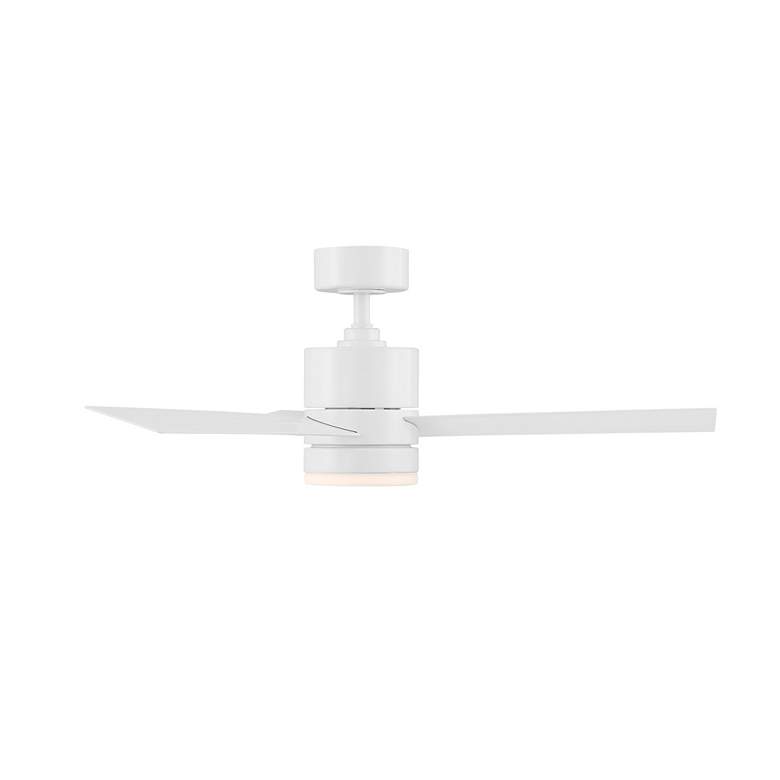 Image 6 44" Modern Forms Axis Matte White 2700K LED Ceiling Fan more views