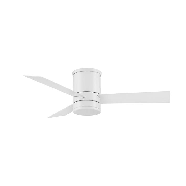 Image 3 44" Modern Forms Axis Matte White LED Hugger Ceiling Fan more views