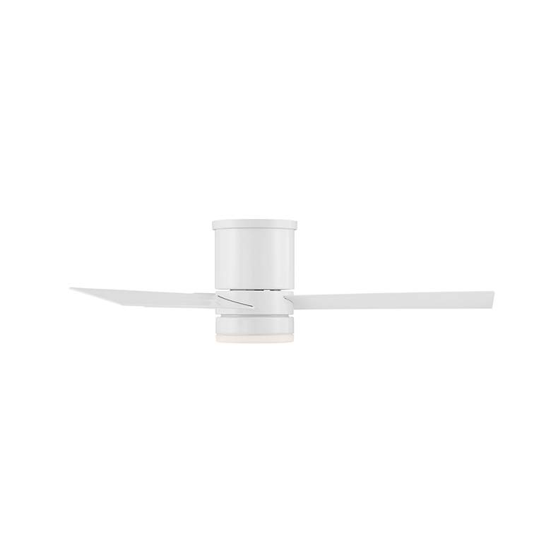 Image 4 44" Modern Forms Axis Matte White LED Hugger Ceiling Fan more views
