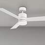 2_44" Modern Forms Axis Matte White LED Smart Ceiling Fan