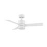 5_44" Modern Forms Axis Matte White LED Smart Ceiling Fan more views