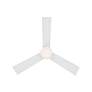 7_44" Modern Forms Axis Matte White LED Smart Ceiling Fan more views