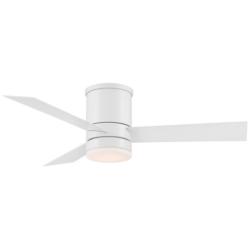 44&quot; Modern Forms Axis Matte White Wet Rated Modern Smart Ceiling Fan