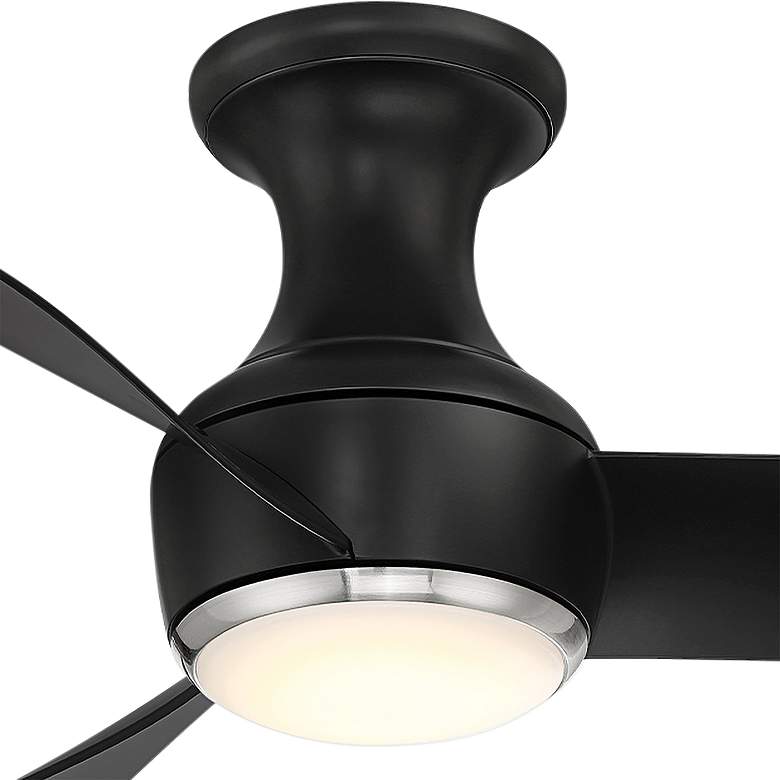 Image 2 44 inch Modern Forms Corona Black Nickel LED Wet Smart Hugger Fan more views