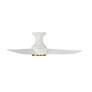 2_44" Modern Forms Corona Matte White LED 2700K Smart Ceiling Fan more views