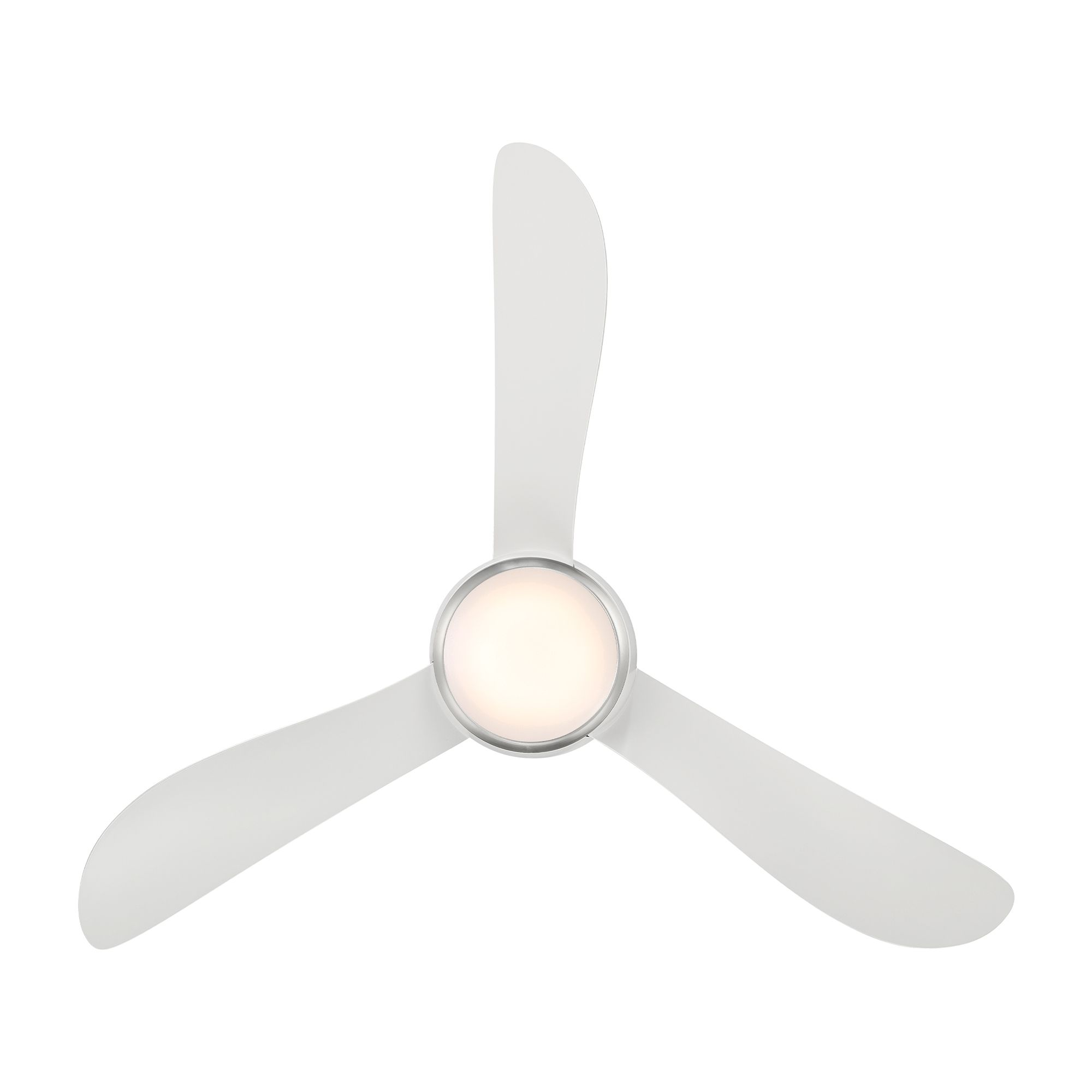 Image 3 44" Modern Forms Corona White 3500K LED Smart Ceiling Fan - Made to Or more views