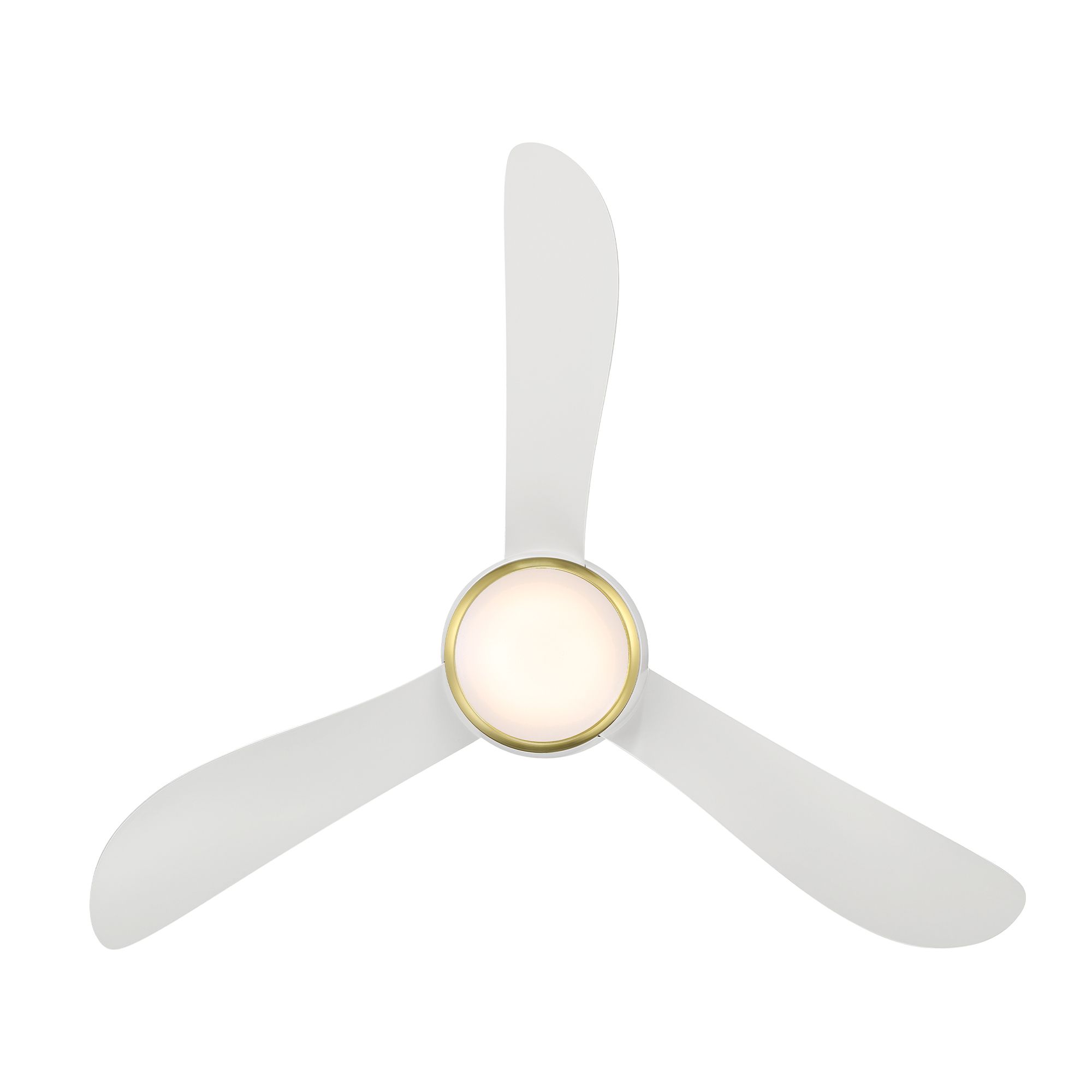 Image 3 44" Modern Forms Corona White LED 2700K Smart Ceiling Fan Made to Orde more views