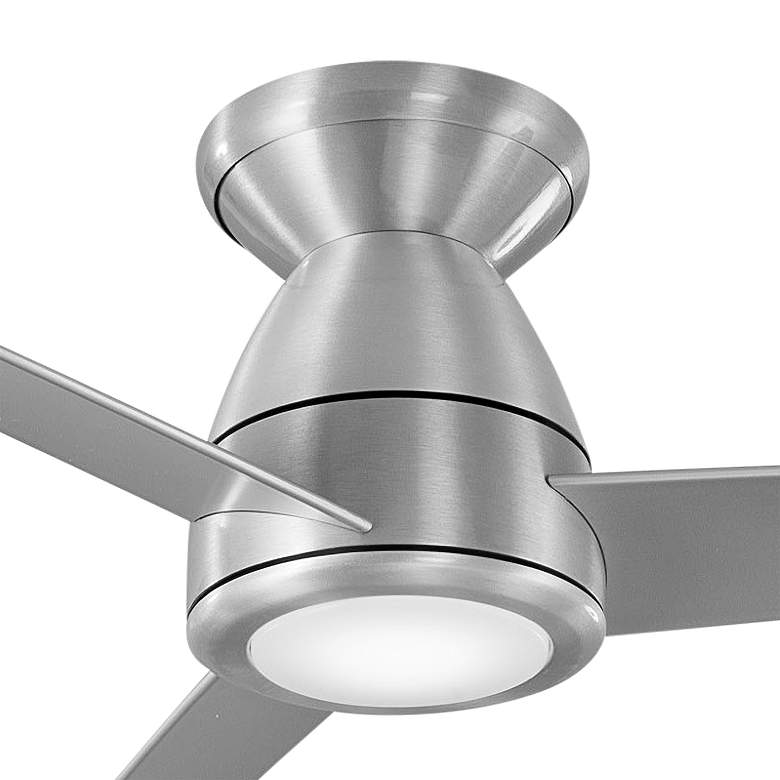 Image 2 44" Modern Forms Tip Top Brushed Alum LED 3500K Smart Ceiling Fan more views