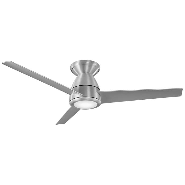 44&quot; Modern Forms Tip Top Brushed Aluminum Wet Rated LED Smart Fan