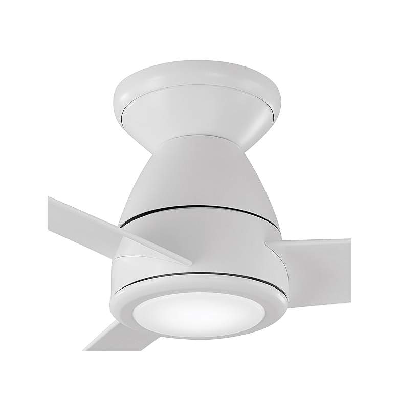 Image 2 44 inch Modern Forms Tip Top Matte White LED 3500k Smart Ceiling Fan more views