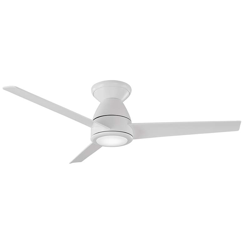 Image 1 44 inch Modern Forms Tip Top Matte White LED Smart Ceiling Fan