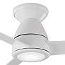44" Modern Forms Tip Top Matte White LED Smart Ceiling Fan