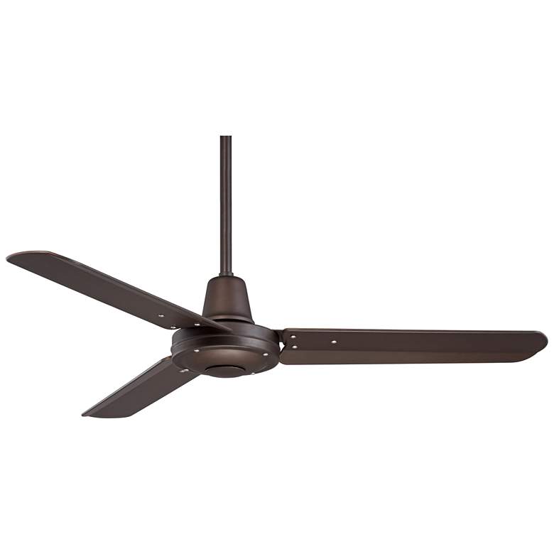 Image 2 44" Plaza DC Oil-Rubbed Bronze Damp Rated Ceiling Fan with Remote