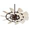 44" Quorum Windmill Oiled Bronze Ceiling Fan with Remote