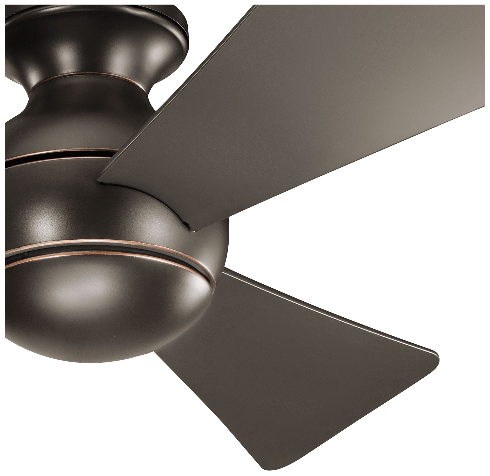 Image 7 44" Sola Olde Bronze Wet Rated Hugger Ceiling Fan with Wall Control more views