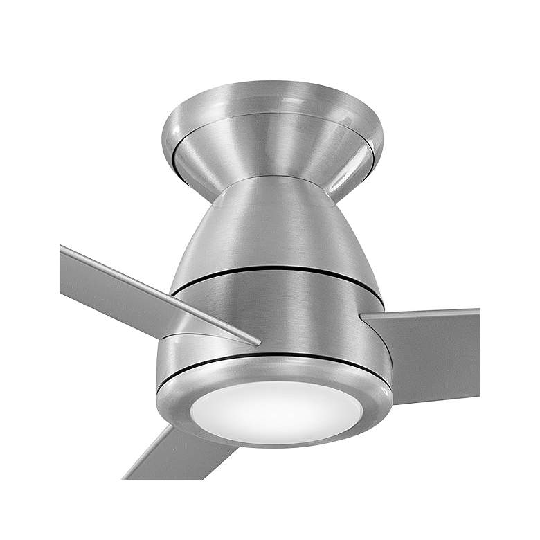 Image 2 44" Tip Top Brushed Aluminum 2700K LED Smart Ceiling Fan more views