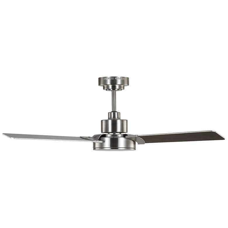 Image 3 44" Visual Comfort Jovie Brushed Steel Ceiling Fan with Wall Control more views