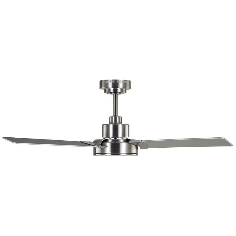 Image 4 44" Visual Comfort Jovie Brushed Steel Ceiling Fan with Wall Control more views