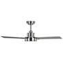 4_44" Visual Comfort Jovie Brushed Steel Ceiling Fan with Wall Control more views