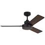 1_44" Visual Comfort Jovie Midnight Black Ceiling Fan with Wall Control