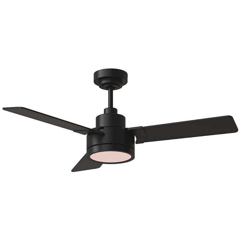 Image 1 44" Visual Comfort Jovie Midnight Black LED Wall Control Ceiling Fan