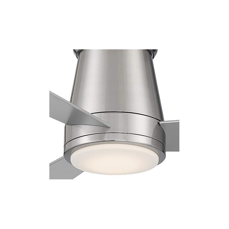 Image 2 44" WAC Hug Brushed Nickel LED Smart Ceiling Fan more views