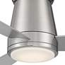 44" WAC Hug Brushed Nickel LED Smart Ceiling Fan