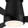 44" WAC Hug Matte Black LED Smart Ceiling Fan