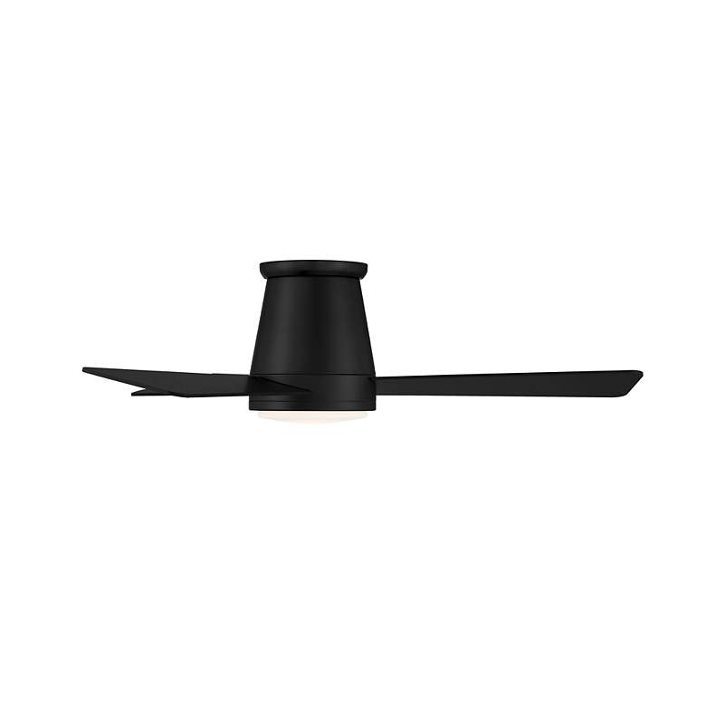 Image 3 44" WAC Hug Matte Black LED Smart Ceiling Fan more views