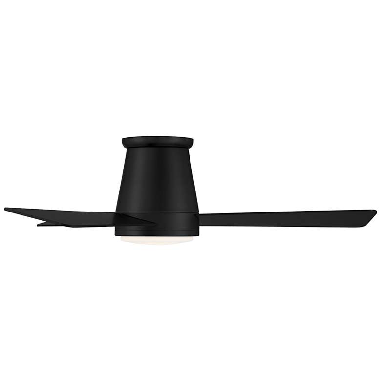Image 6 44" WAC Hug Matte Black LED Smart Ceiling Fan more views