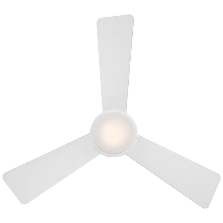 Image 3 44" WAC Hug White Finish 3-Blade LED Light Smart Ceiling Fan more views